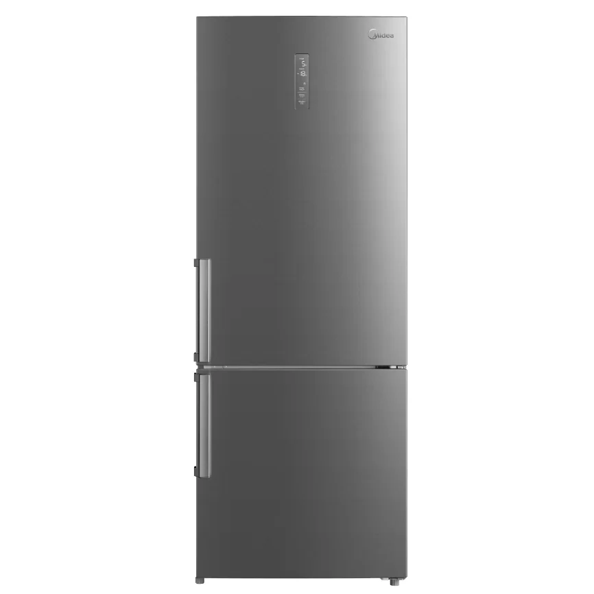 Холодильник Midea MDRB593FGE02, 435 л, серебристый