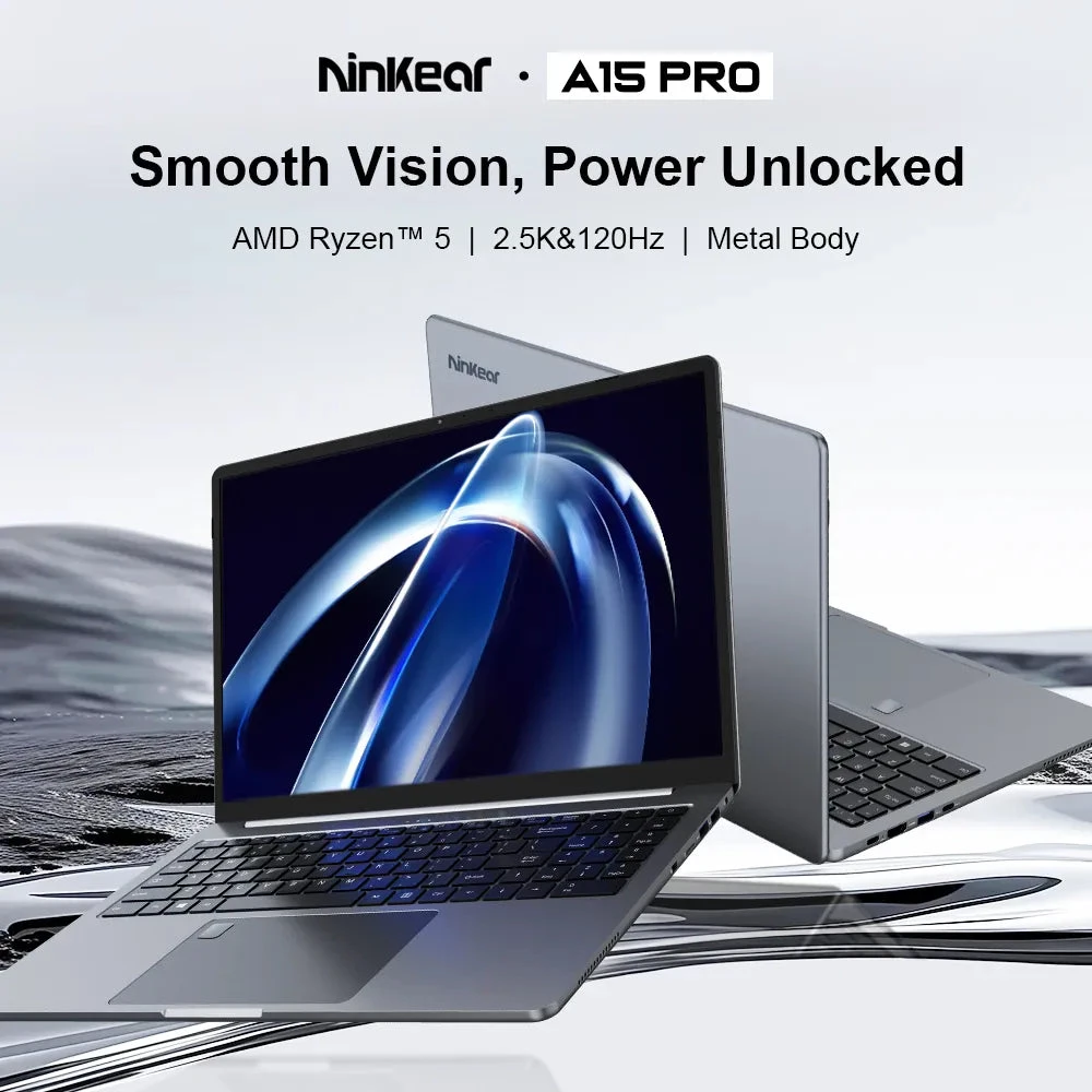 Ноутбук NB Ninkear A15 Pro, 5500U, 16 ГБ, 512 ГБ, 15.6"