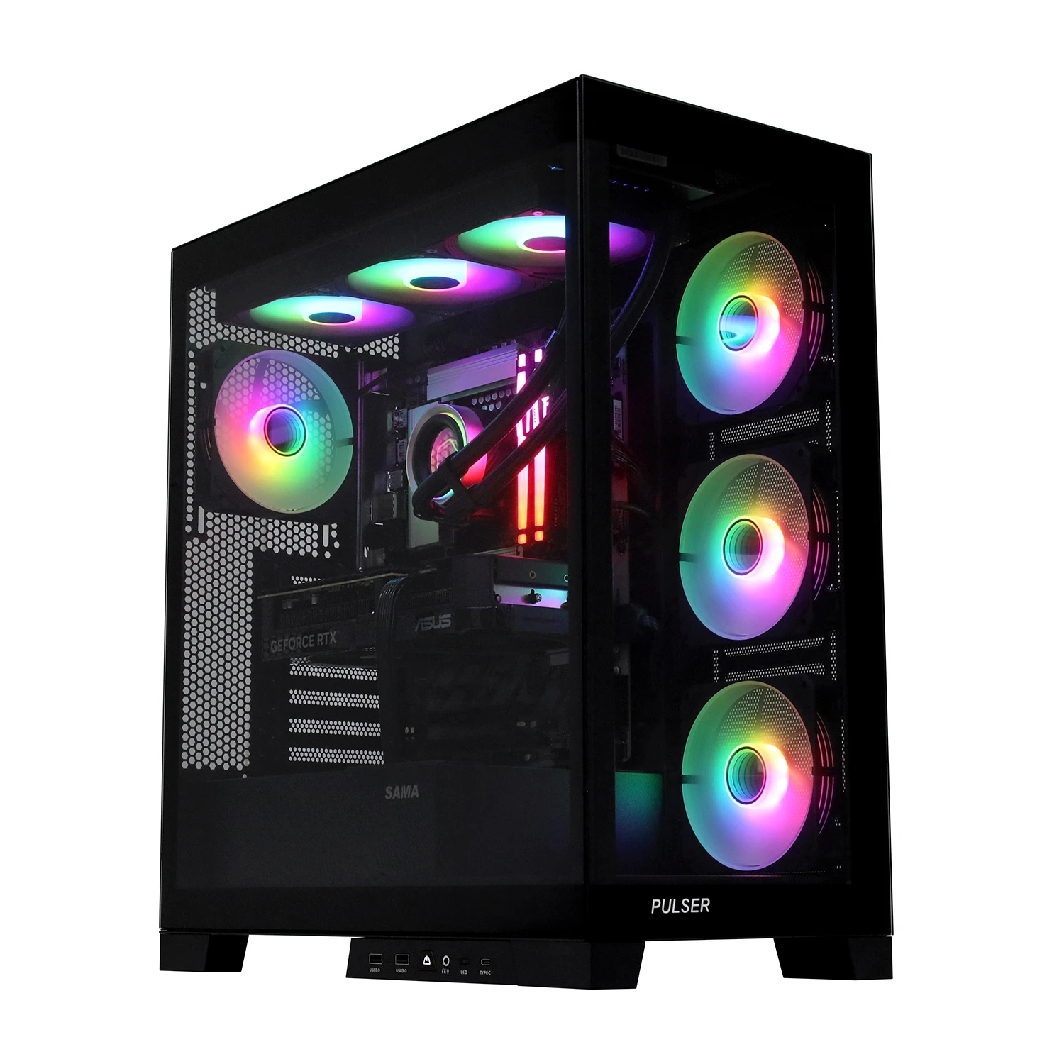 Настольный ПК Core Ultra 5 245KF-3.6GHz/B860/RAM 32GB/SSD 1TB (M.2)/RTX5070-12GB/no DVD/750W/ — 2