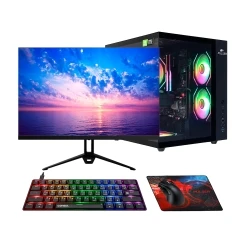 Core i5-12400F-2.5GHz/B760/RAM 16GB/SSD 512GB/RTX5060-8GB/no DVD/600W//Монитор 27" Sanc 200Hz/