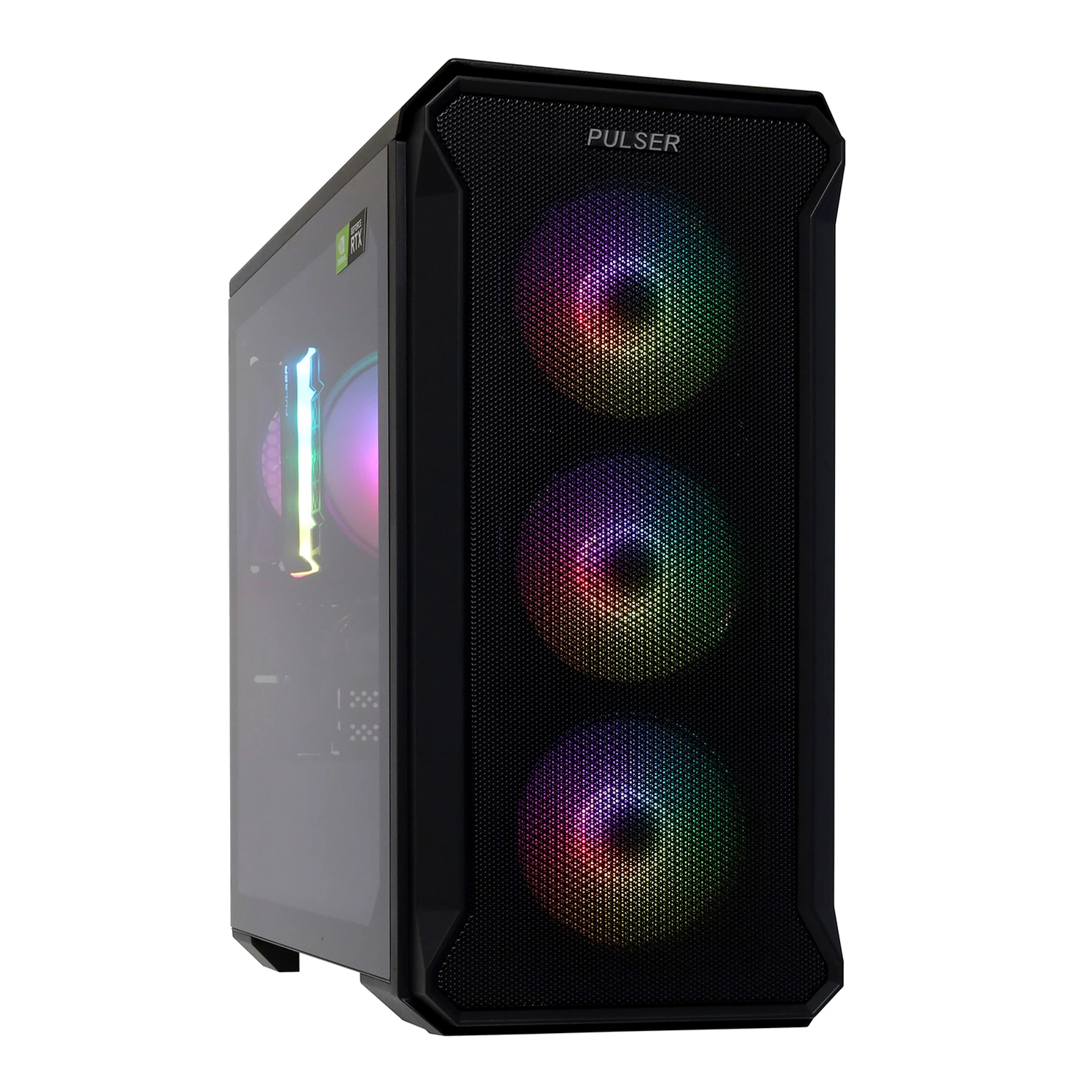 Настольный ПК Core i5-12400F-2.5GHz/H610/RAM 16GB/SSD 512GB/RTX3050-6GB/no DVD/600W/
