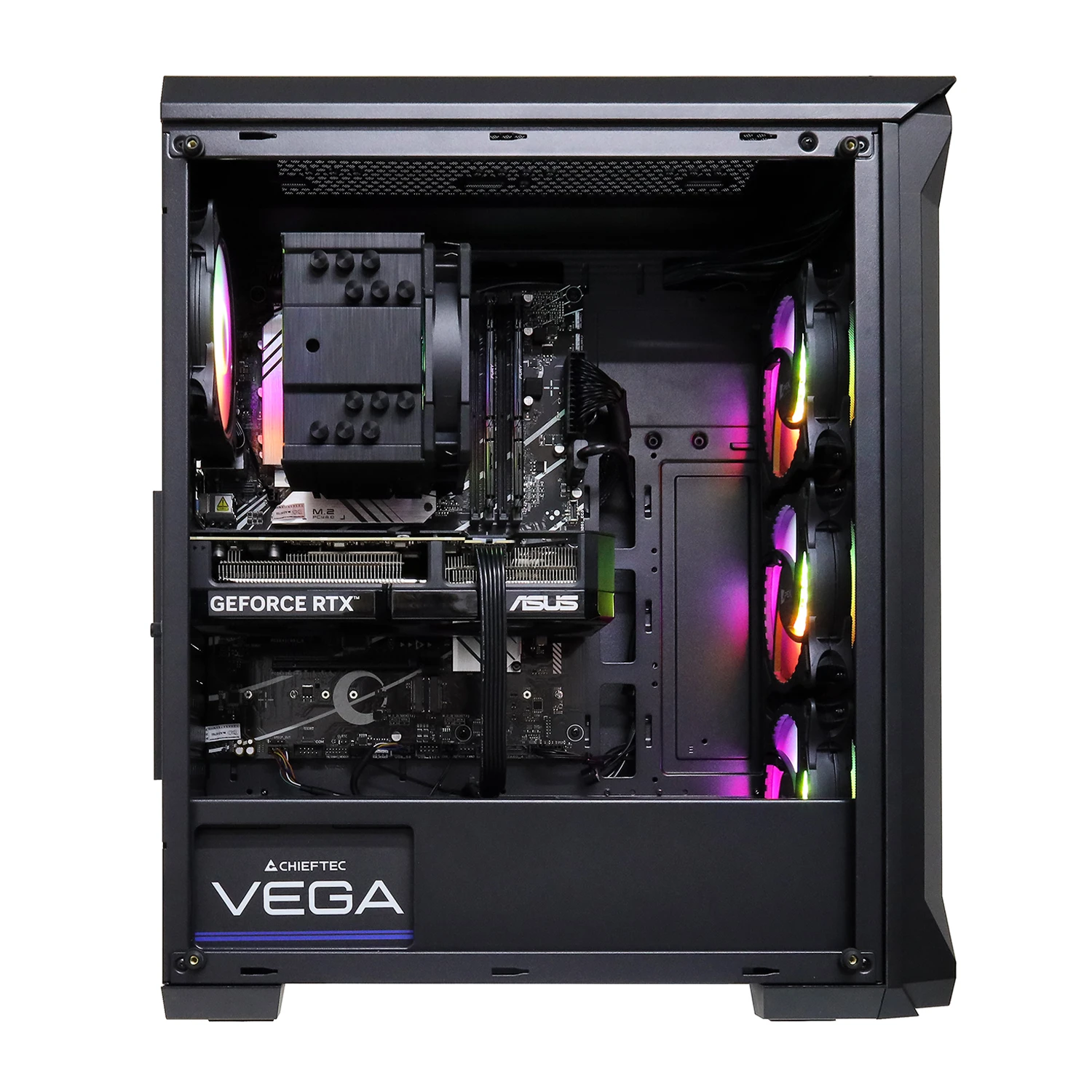 Настольный ПК Core i7-13700F-2.1GHz/B760/RAM 32GB/SSD 1TB (M.2)/RTX5070-12GB/no DVD/750W/