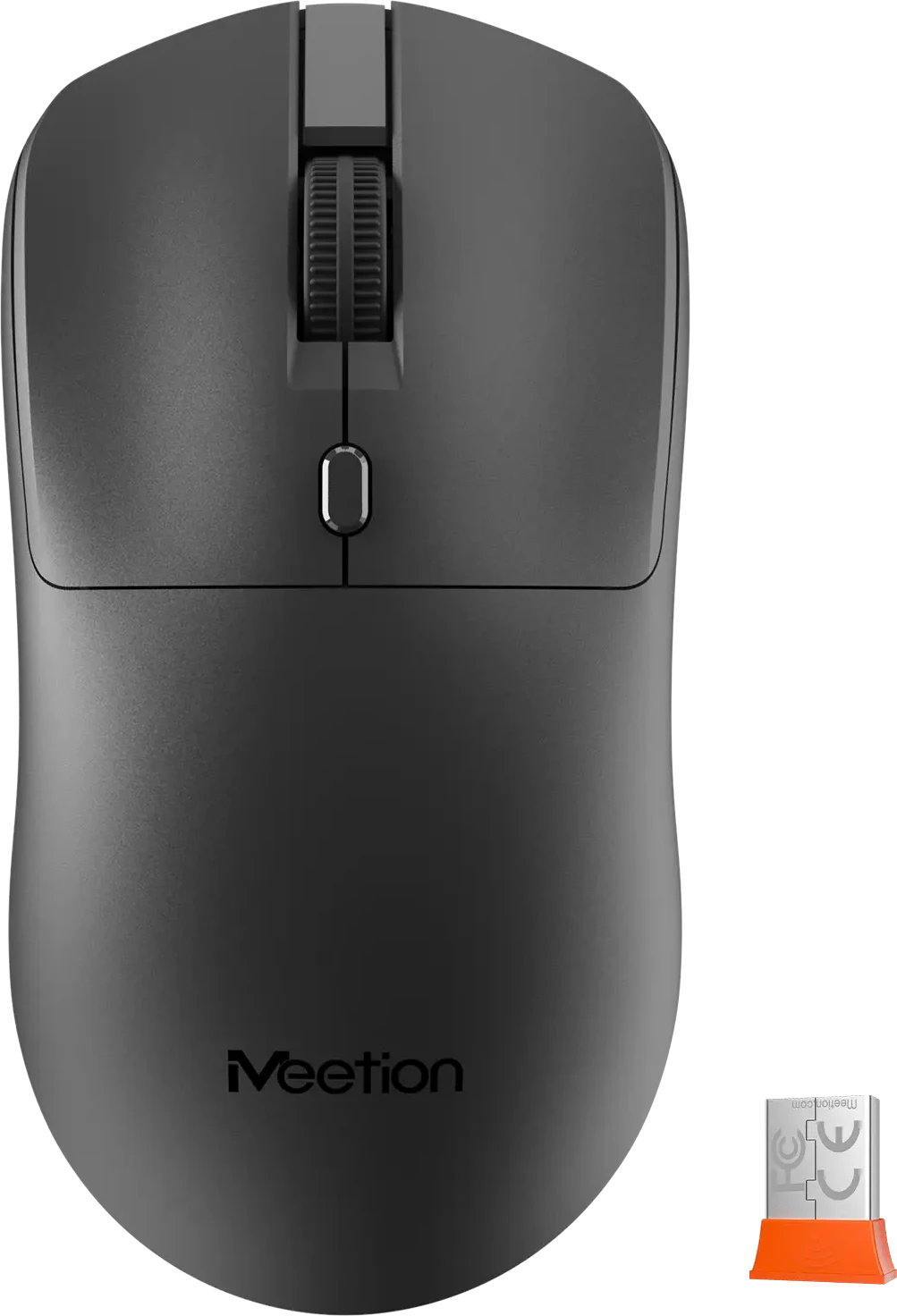 Мышь Meetion R546, беспроводная, оптическая, 1600 DPI, 4 кнопки, тёмно-серая