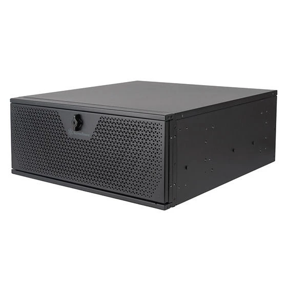 Корпус SilverStone RM44, Rackmount 4U, SSI-EEB/E-ATX/ATX/Micro-ATX/Mini-ITX, Black, 2x3.5"/4x2.5", USB-C/USB3.0x2