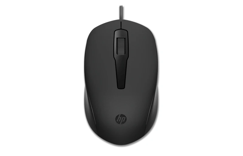 Мышь HP 150 Wired Mouse, Black, Wired, Optical, USB