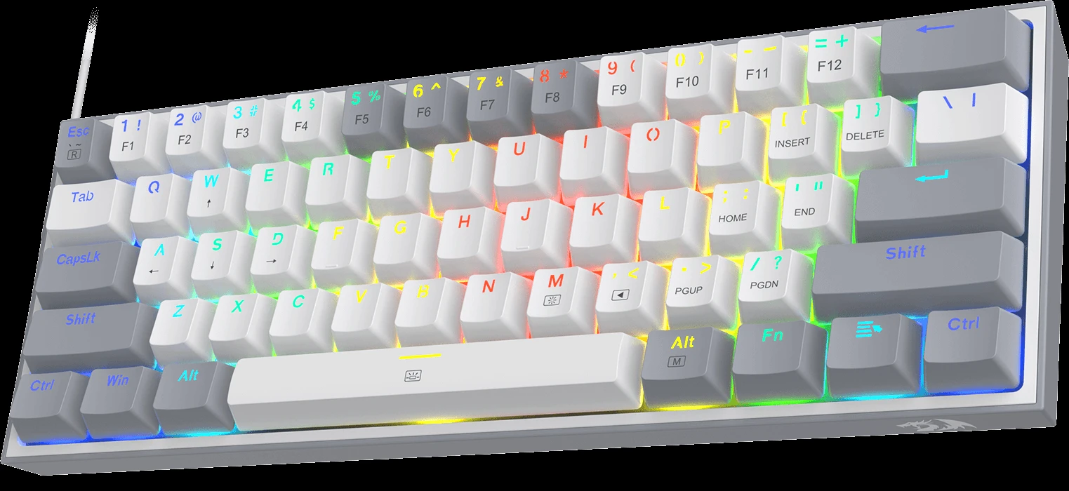 Клавиатура USB, Redragon Fizz, mechanical, (72595)