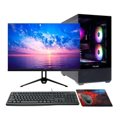 Ryzen 5 5600X-3.7GHz/B550/RAM 32GB/SSD 1TB (M.2)/RTX5060-8GB/no DVD/600W/Монитор 27" Sanc 240Hz