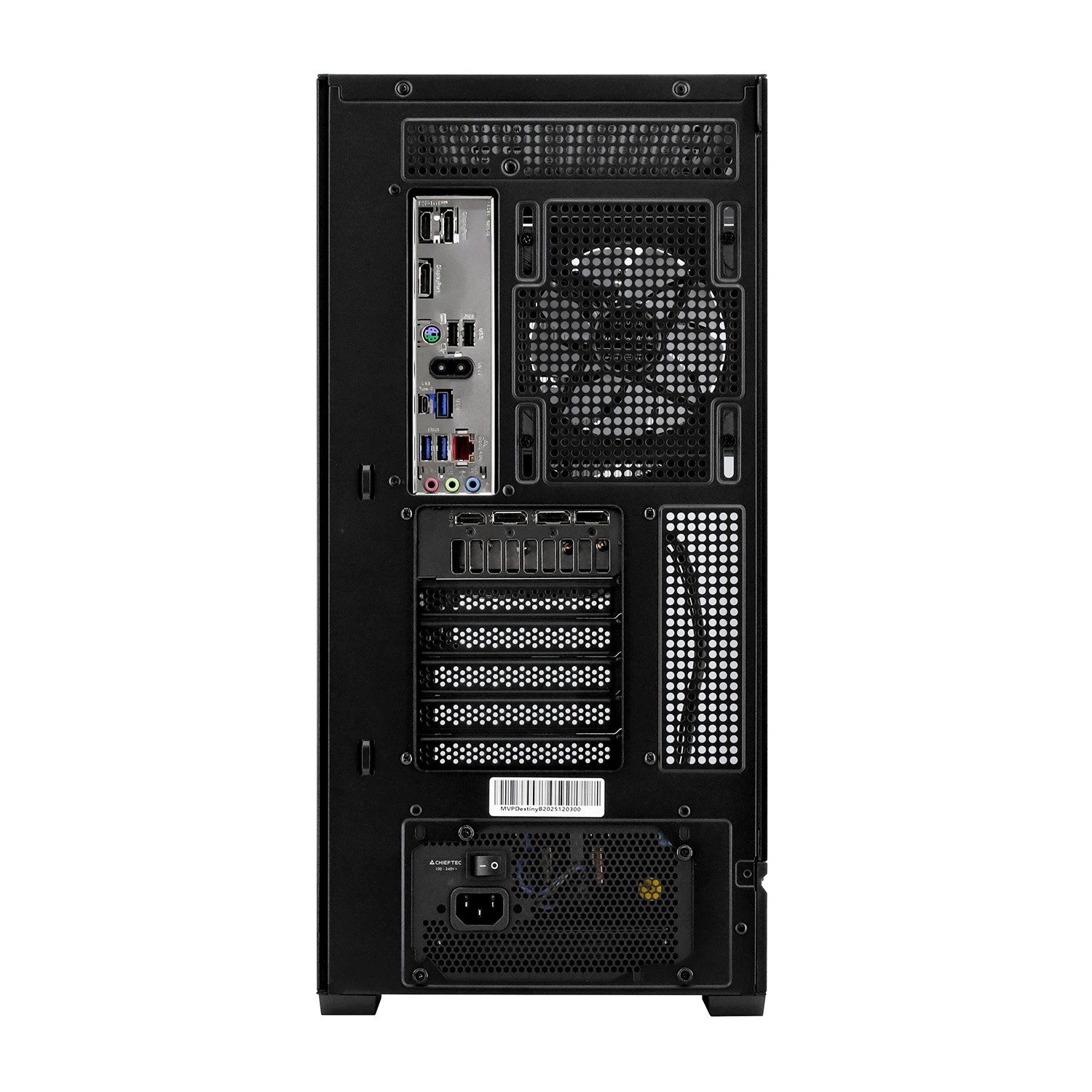 Настольный ПК Ryzen 5 7500X3D-4.0GHz/B650/RAM 32GB/SSD 1TB (M.2)/RTX5070-12GB/no DVD/750W/ — 2