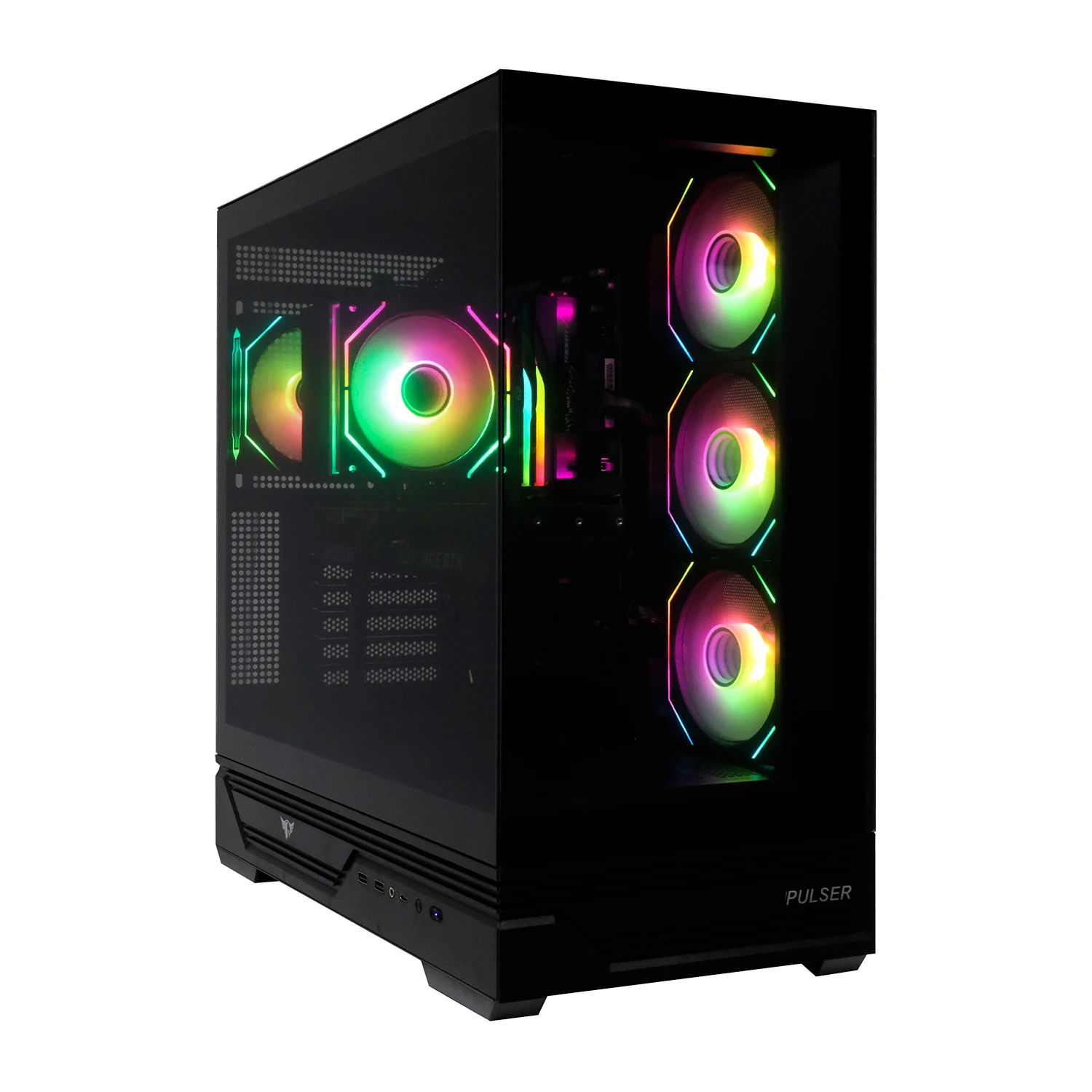 Настольный ПК Ryzen 7 9700X-3.8GHz/B650/RAM 32GB/SSD 1TB (M.2)/RTX5070-12GB/no DVD/Case ATX750W/ — 3