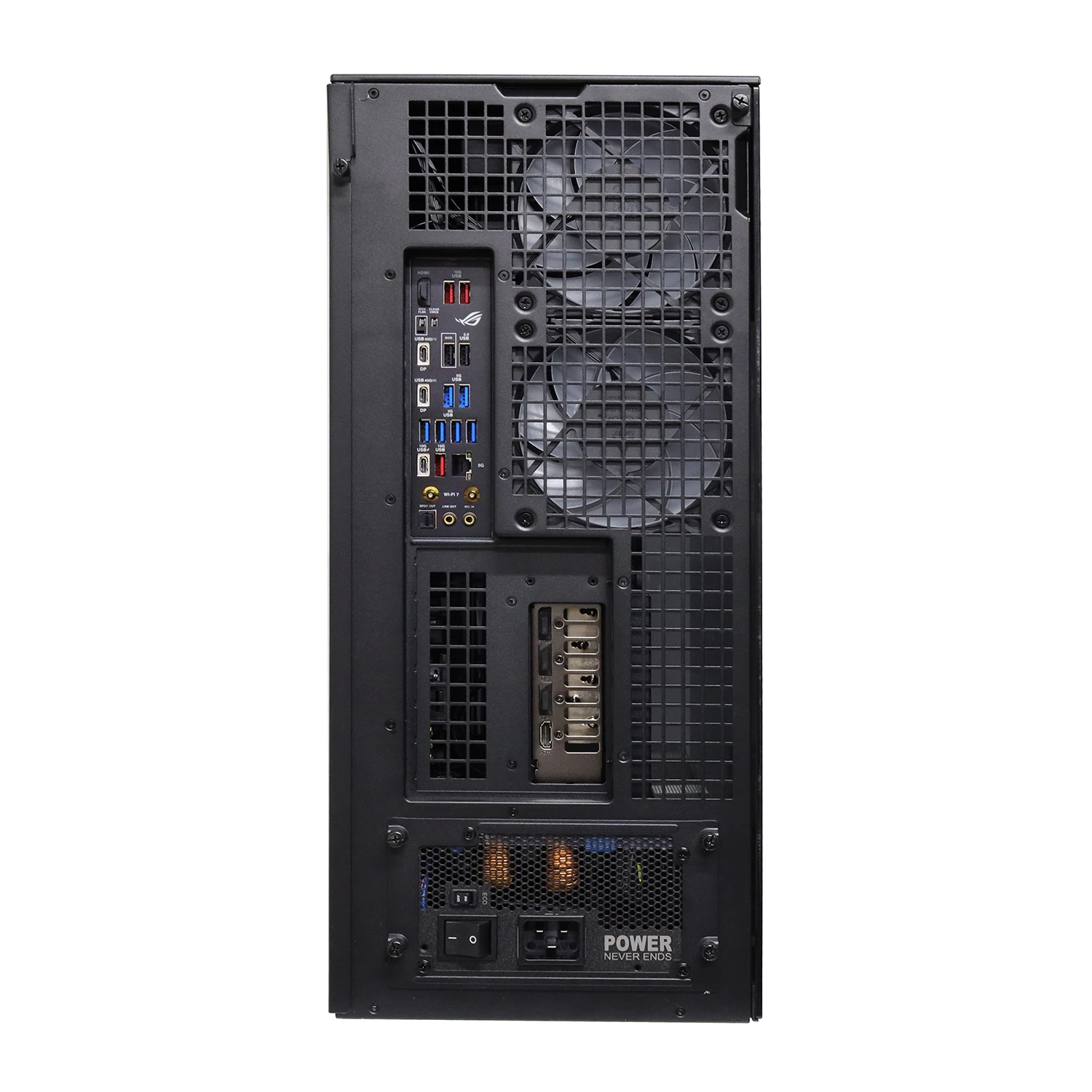 Настольный ПК Ryzen 9 9950X3D-4.3GHz/X870/RAM 64GB/SSD 2TB (M.2)/RTX5090-32GB/no DVD/1350W/Win11Pro — 3