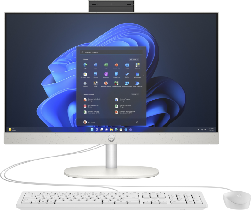 Моноблок 240 G10 AiO BU-i5-1335 IDS / 23.8 inch AG FHD UWVA IPS 250 / 16GB DDR4 / 512GB M.2 SSD Value / W11 P