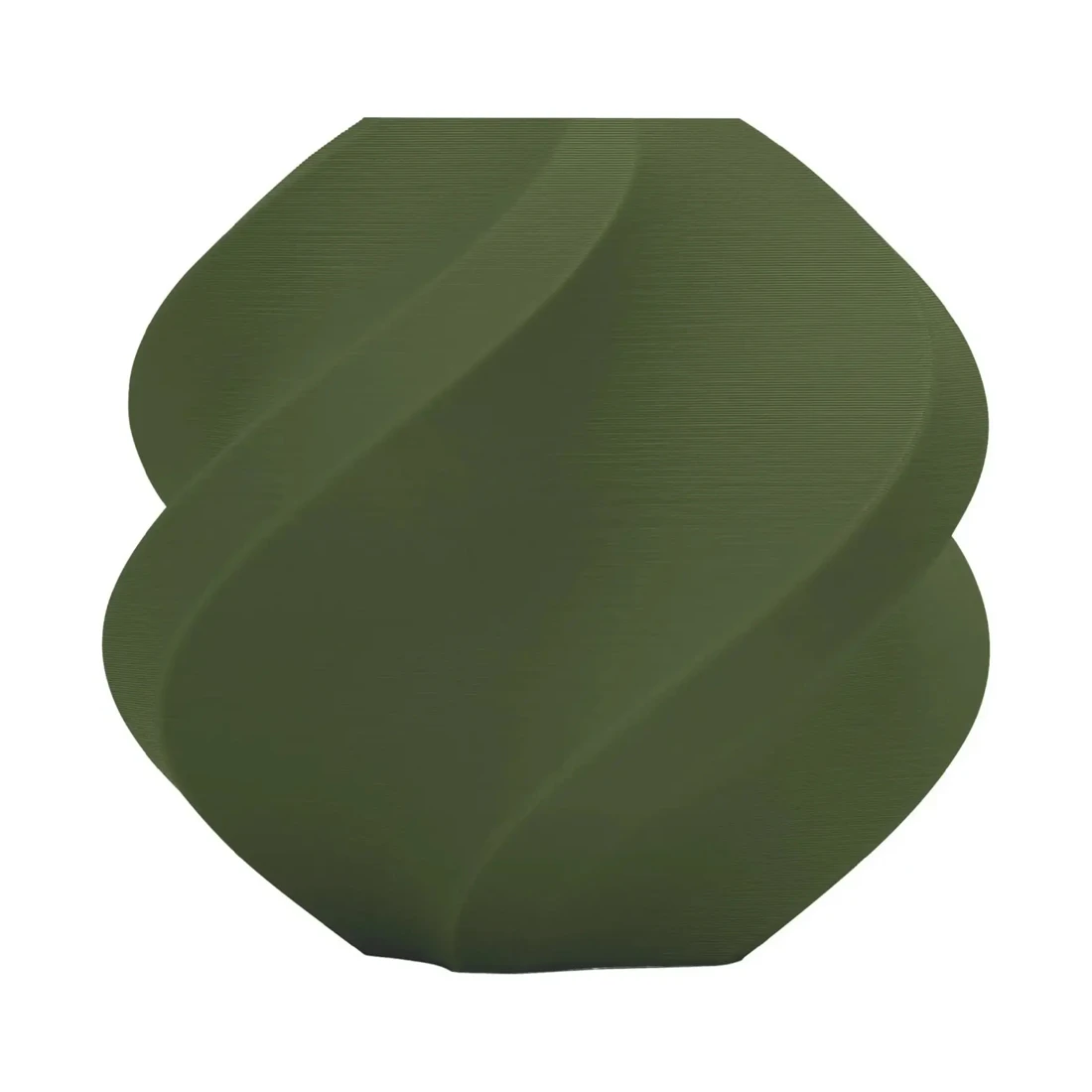 Филамент без катушки для 3D-печати Bambu Lab PLA Matte A01-G7-1.75-1000-SPLFREE (тёмно-зелёный)