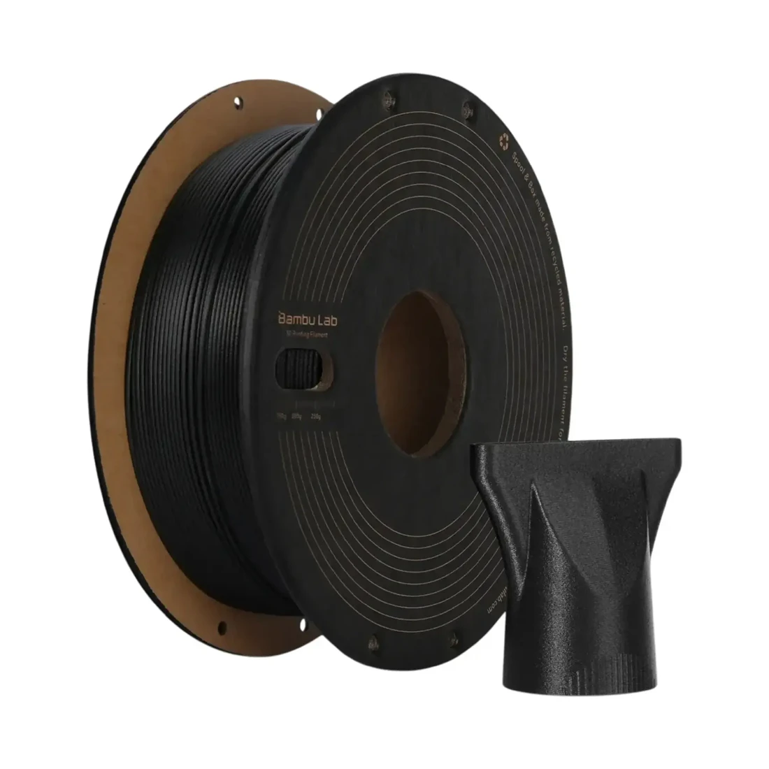 Филамент для 3D-печати Bambu Lab PPA-CF N06-K0-1.75-750-SPL (чёрный)