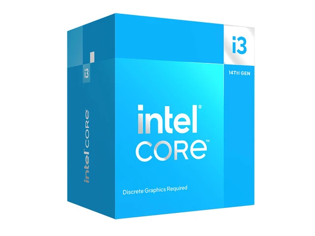 Процессор Intel Core i3-14100F Raptor Lake (3.5GHz, up to 4.7GHz, LGA1700, L3 12Mb, 4C/8T), oem