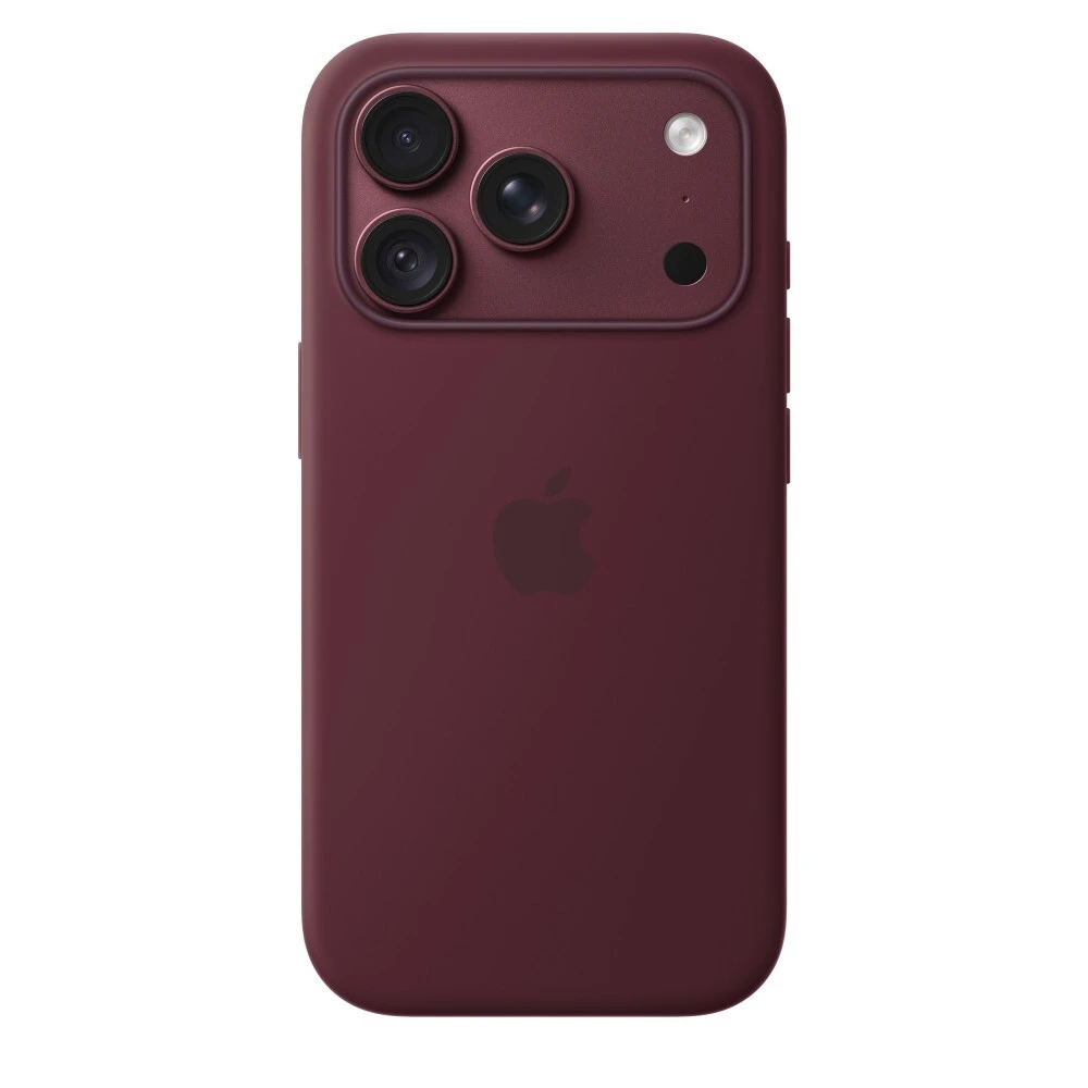 Чехол iPhone 18 Pro Silicone Case with MagSafe - Burgundy, Model A3701