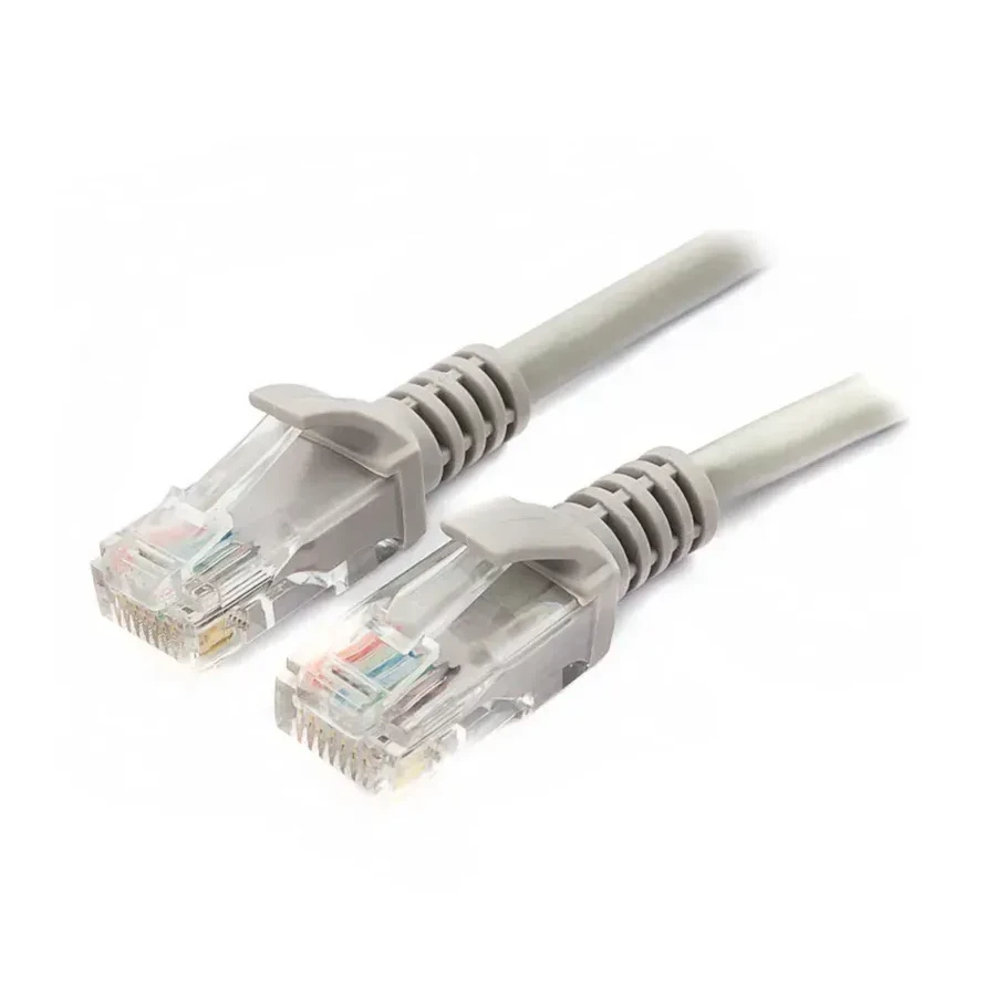 Патч-корд Cabeus PC-UTP-RJ45-Cat.5e-3m, серый