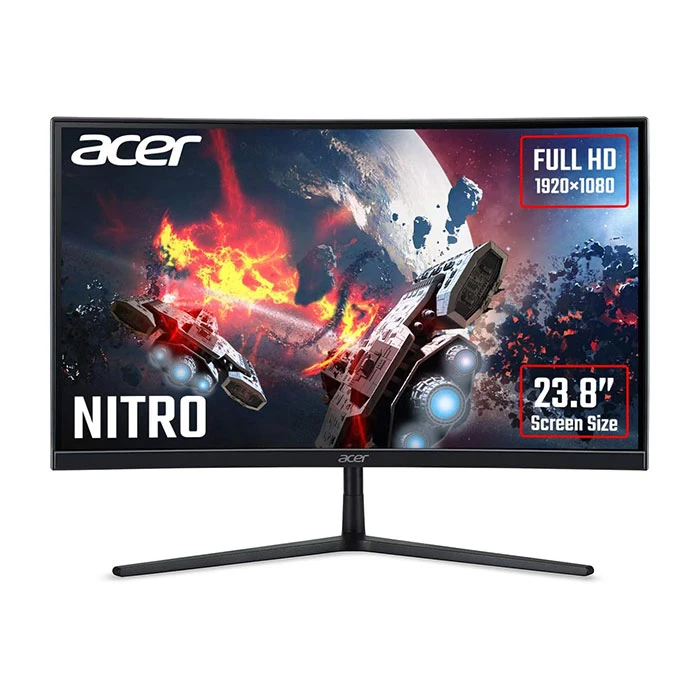 Монитор 23.6" Acer Nitro EI242QRP, Black, VA, 1920x1080@165Hz, 250кд/м2, 3000:1, 1ms, HDMI, DP