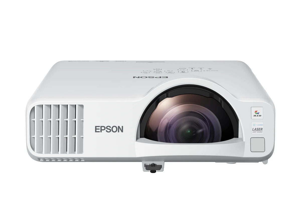Проектор Epson EB-L210SF, 3LCD, Full HD (1920x1080), 4000 лм, лазерный, короткофокусный