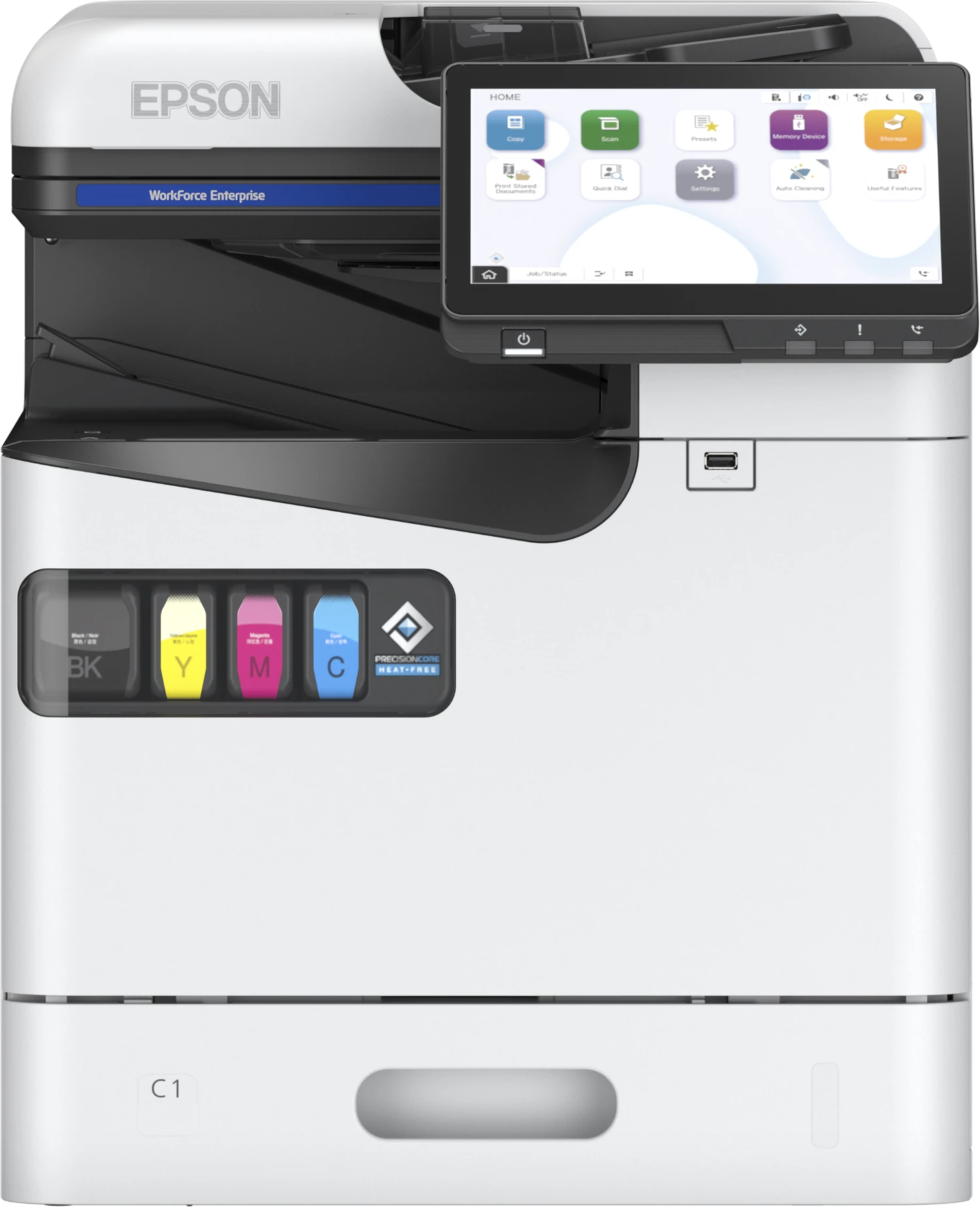 МФУ Epson WorkForce Enterprise AM-C550, А4, цветное, до 55 стр/мин