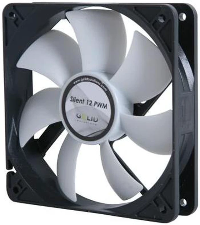 Fan for case, 12cm, GELID Solutions SILENT 12 PWM, FN-PX12-16, 750-1600rpm, 25.5dBA, 4pin, 64.5 CFM