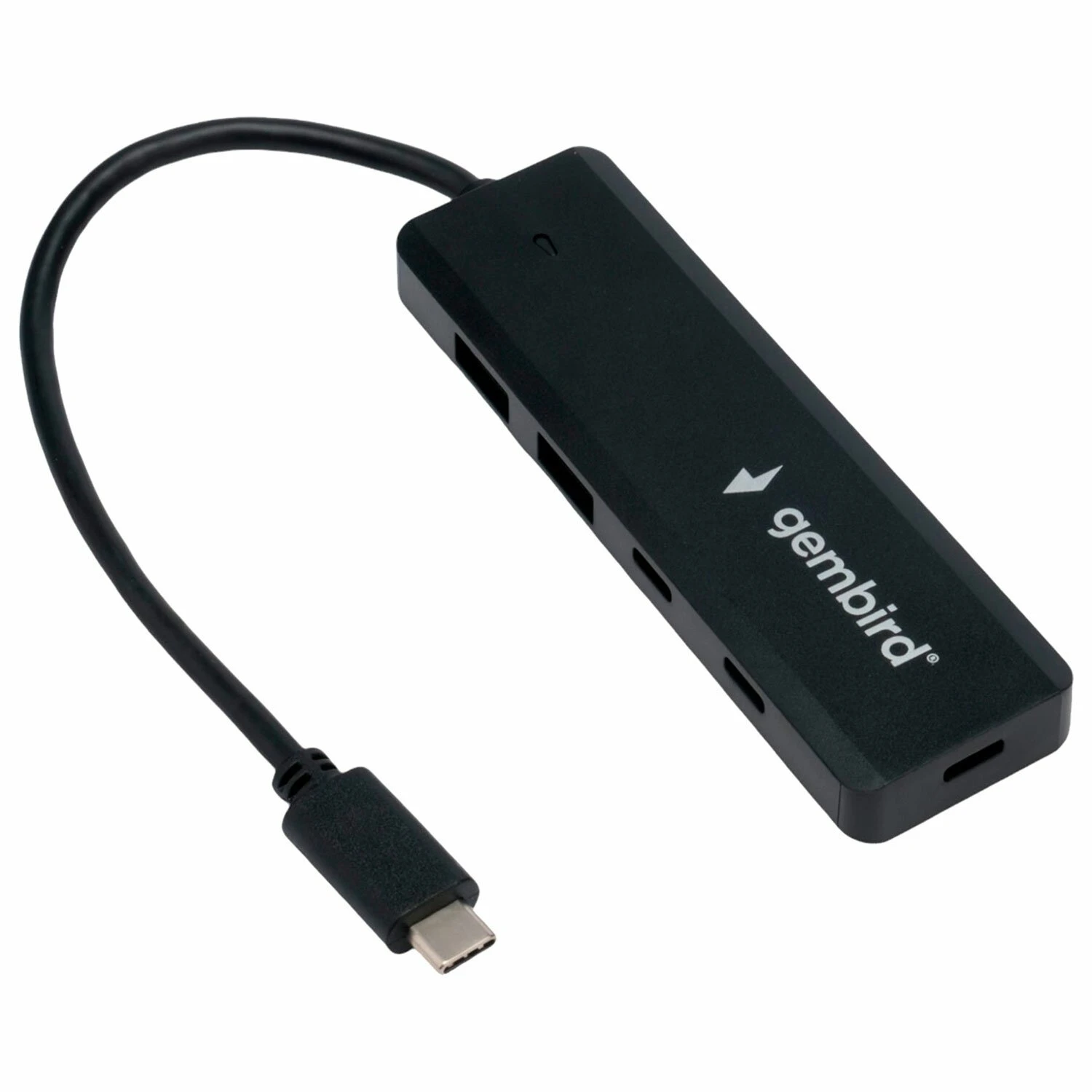 Gembird UHB-C425, USB-хаб (2×USB 3.1 + 2×Type-C) с доп. питанием