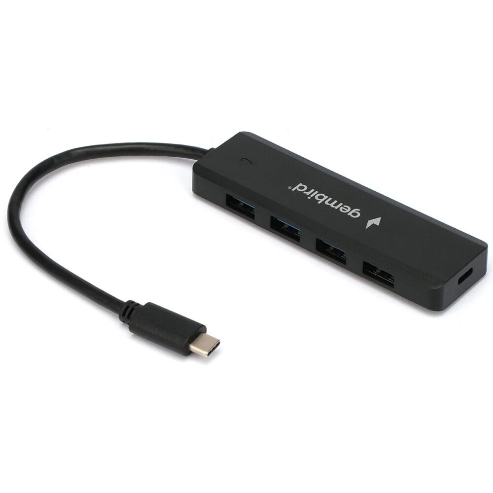 Gembird UHB-C424, USB-хаб 4 порта USB 3.0, Type-C