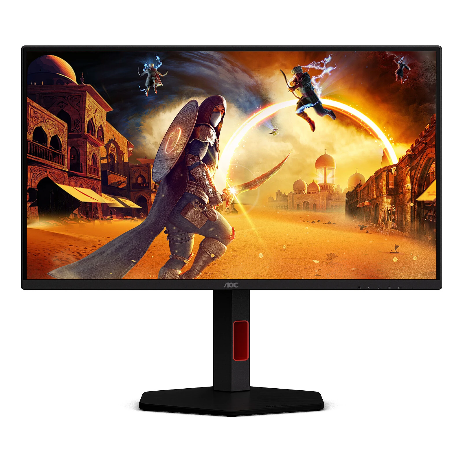 Монитор Игровой 24,5" AOC 25G4KUR Fast IPS 1920x1080 420Hz 1ms 350cd/m 1000:1 2xHDMI 1xDP HAS Черный