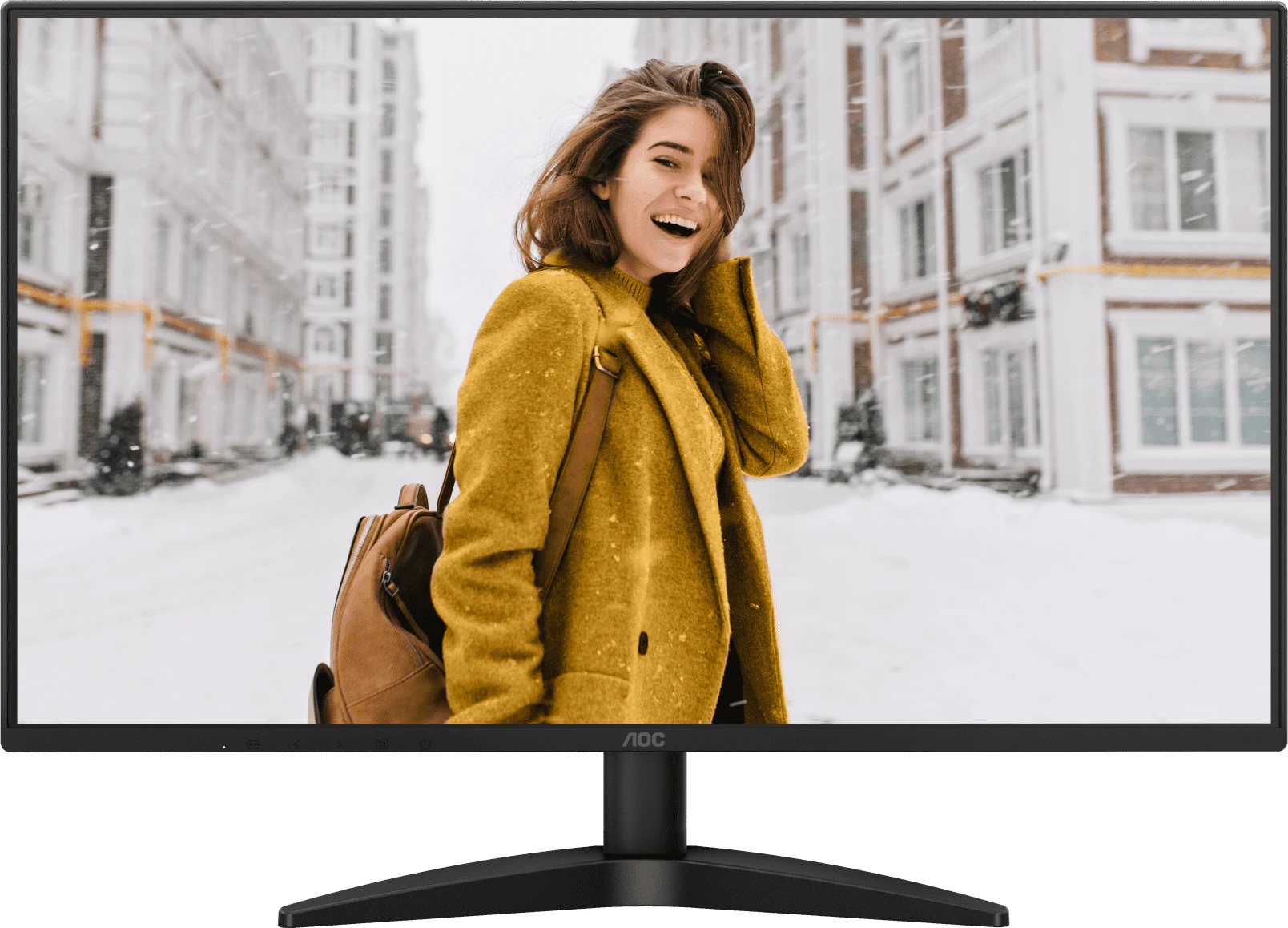 Монитор 27" AOC 27B36X IPS 1920x1080 144Hz 0.5ms 300cd/m2 1500:1 1xHDMI 1xDP 1xAudioOut Черный
