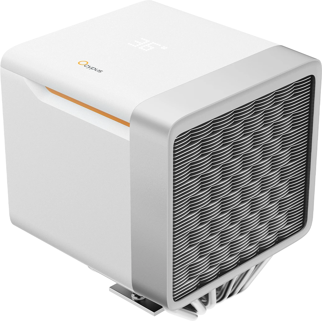 Вентилятор для процессора Ocypus Delta A62 EXS WH TDP 235W 4-pin 1851/1700/1200/115X/AM5/AM4 Белый