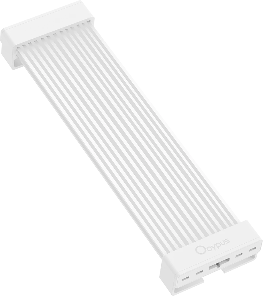 Светящийся ARGB кабель для MB Ocypus Delta EK24 WH ARGB 12/80LED/3-Pin Белый Delta-EK24-WHA00XXX-GL