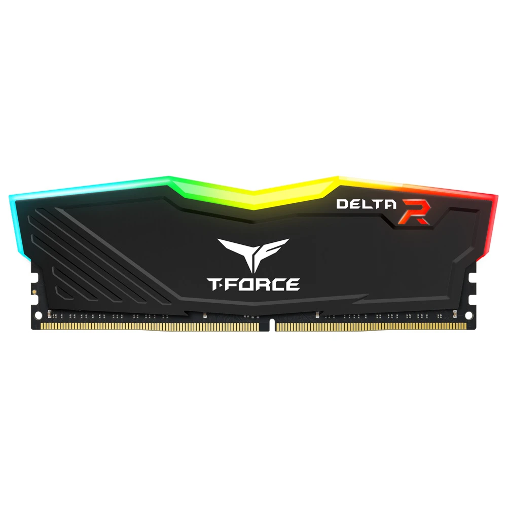 Оперативная память 16GB 3200MHz DDR4 Team Group DELTA RGB CL16 TF3D416G3200HC16F01 Black