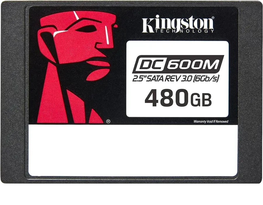 SSD накопитель SSD SATA 480 GB Kingston DC600M, SEDC600M/480G, SATA 6Gb/s