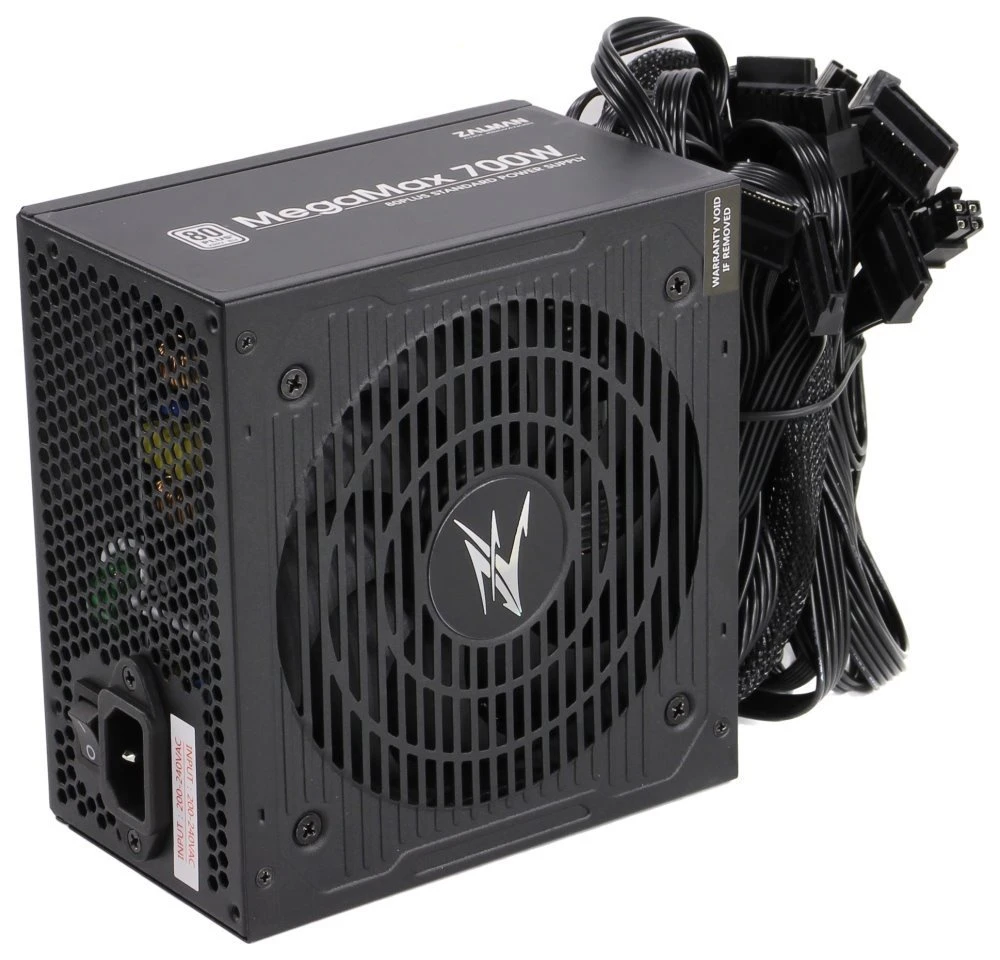 Блок питания Zalman ZM700-TXII(V2), 700W, 80+, неммодульный