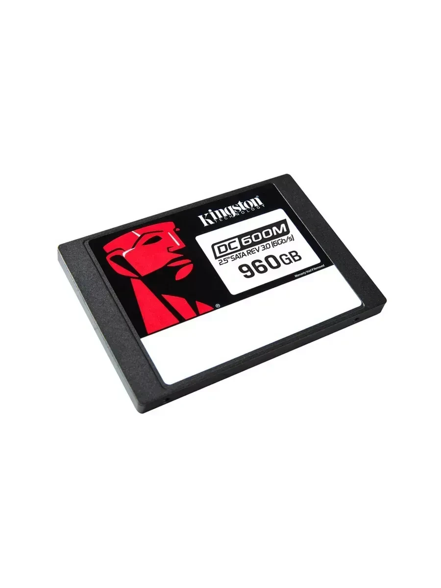 Твердотельный накопитель SSD 960 Gb SATA 6Gb/s Kingston DC600M SEDC600M/960G 2.5" 3D TLC