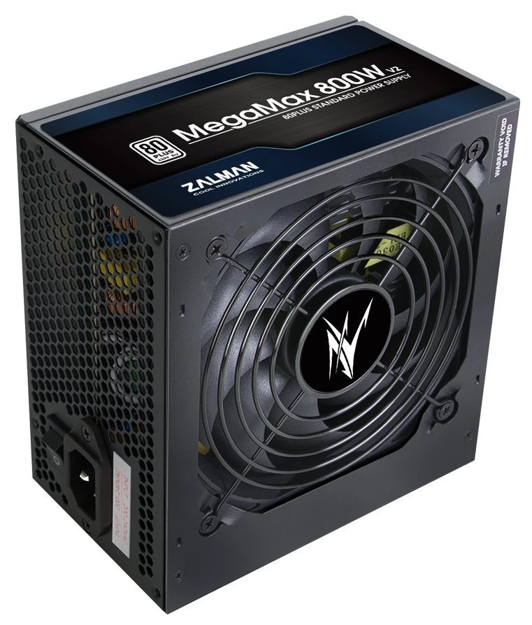 БП ATX 800W Zalman MegaMax ZM800-TXII, 20+4+8/24+8+8, 12cm, 4x6+2p PCI-E