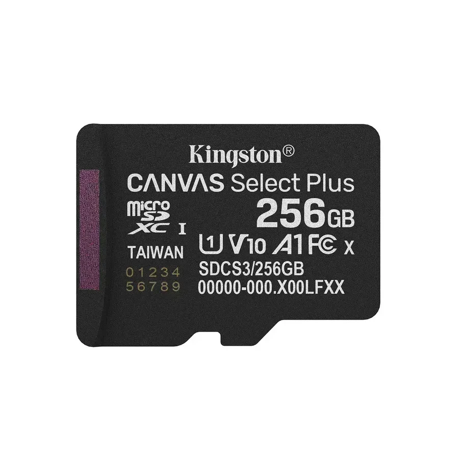 Карта памяти MicroSD 256GB Class 10 UHS-I Kingston SDCS3/256GB