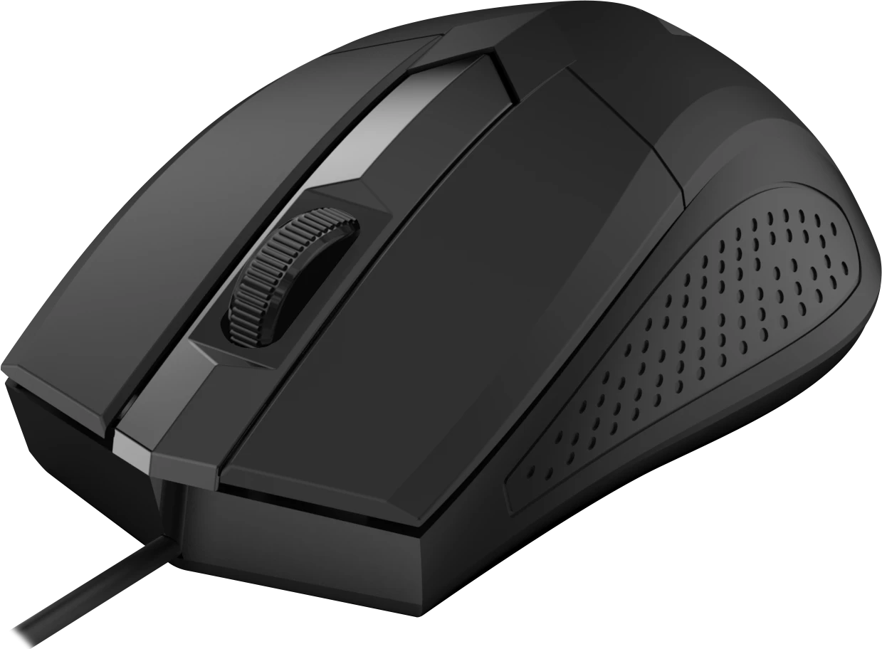 Мышь Defender Optimum MB-270, Wired, Optical, 1200dpi, USB, Black — 3