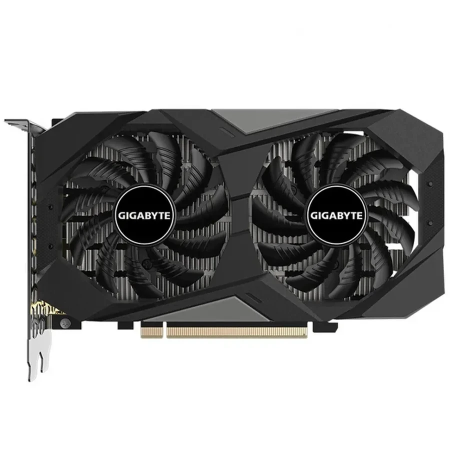 Видеокарта 8Gb PCI-E GDDR6 GIGABYTE GV-N3050WF2OCV2-8GD, 2xDP+2xHDMI, PCIe4.0, GeForce RTX 3050 — 4