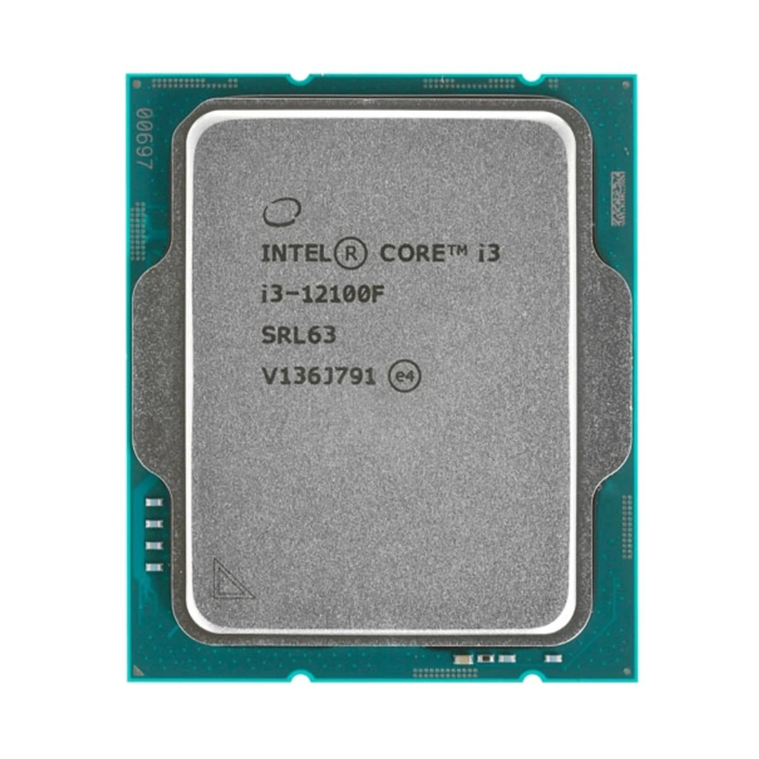 Процессор Intel Core i3-12100F, S1700/4 cores/Alder Lake/3.3GHz/12MB L3/10nm/89W, OEM
