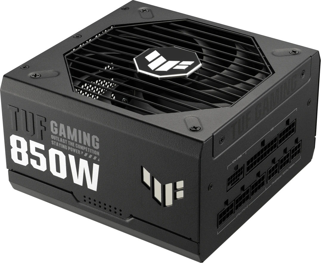 БП ATX 850W Asus TUF Gaming 850G, Gold, 20+4/24+4/24+8+8, 5SATA, 4mol, 3x6+2p+16p PCI-E, ATX