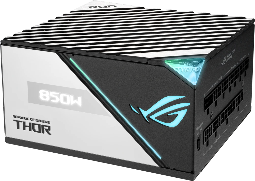 БП ATX 850W Asus ROG Thor Platinum II, Platinum, 24+4/20+4+8/24+8+8, 13.5cm, 3x6+2p+16p PCI-E