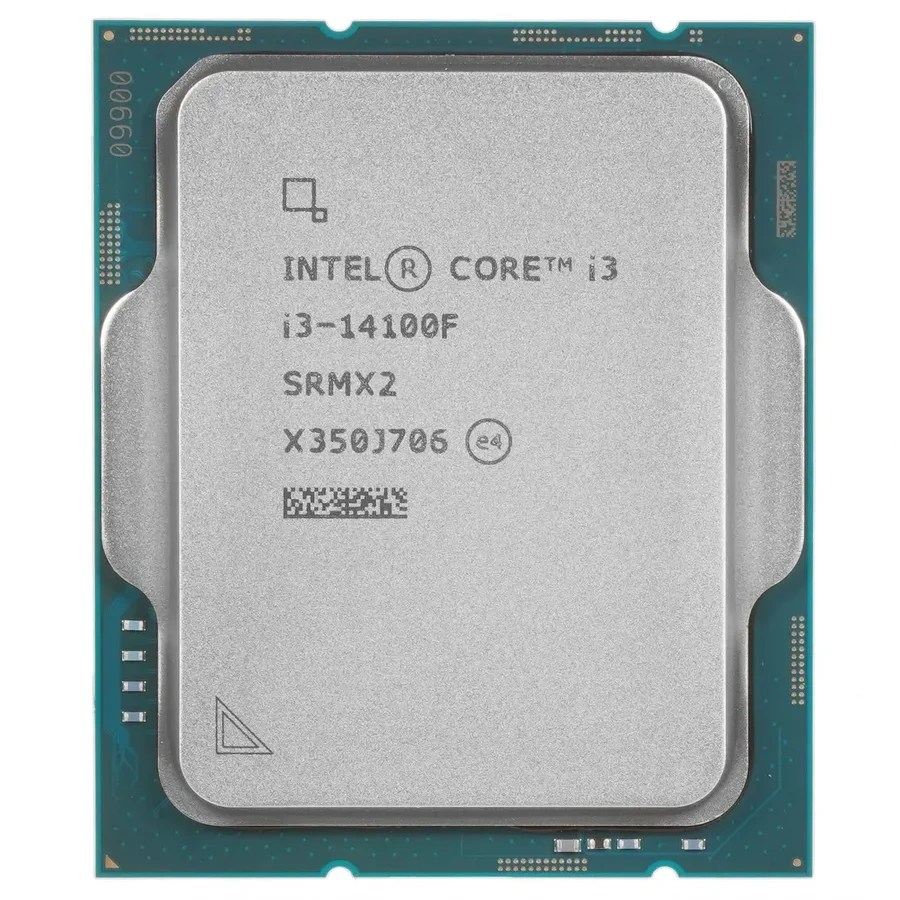 Процессор Intel Core i3-14100 Raptor Lake (3.5GHz, up to 4.7GHz, LGA1700, L3 12Mb, 4C/8T), oem — 3