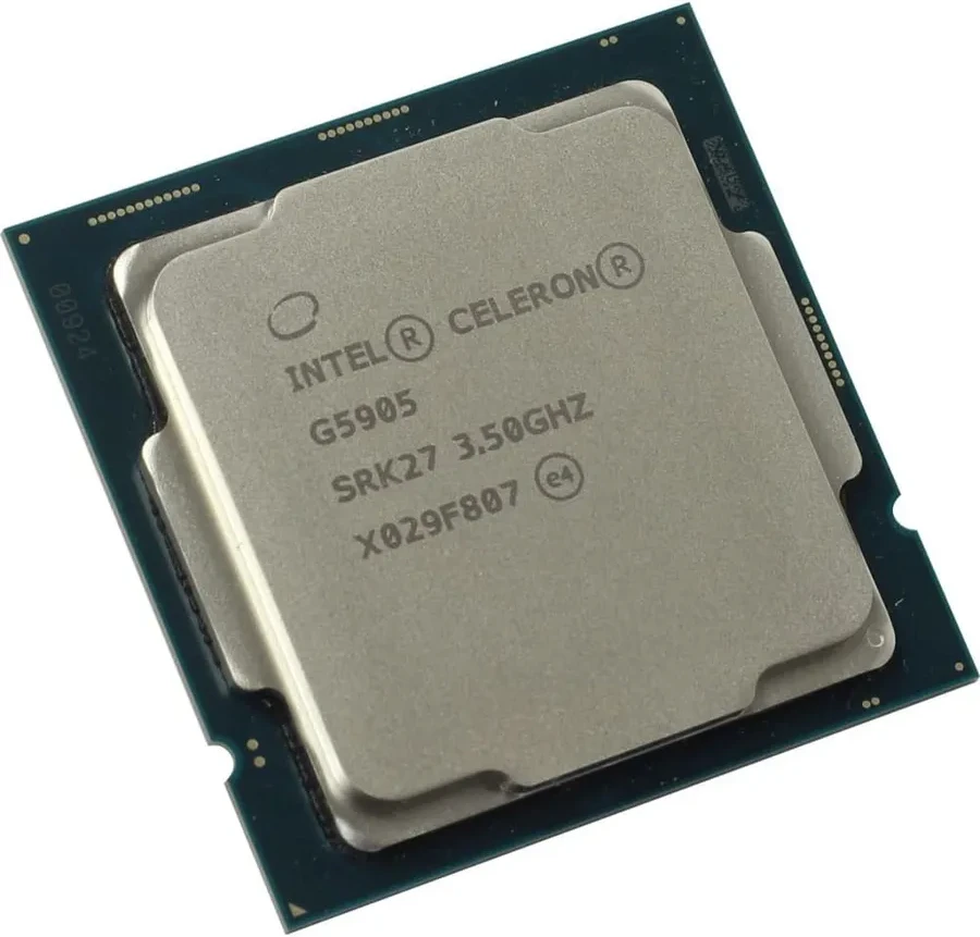 Процессор Intel  Celeron G5905 3,5 GHz 2Mb 2/2 Comet Lake UHD Graphics 610 58W FCLGA1200 Tray — 2