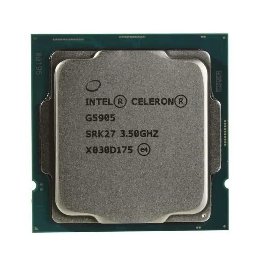 Процессор Intel  Celeron G5905 3,5 GHz 2Mb 2/2 Comet Lake UHD Graphics 610 58W FCLGA1200 Tray — 3