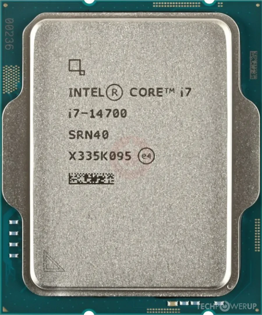 Процессор Intel Core i7-14700 2,1/5.4GHz 20/28 Raptor Lake Refresh UHD770 65W LGA1700 Tray — 2