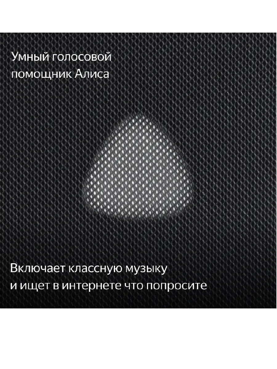 Умная колонка Яндекс Станция Макс с Zigbee Черный — 3