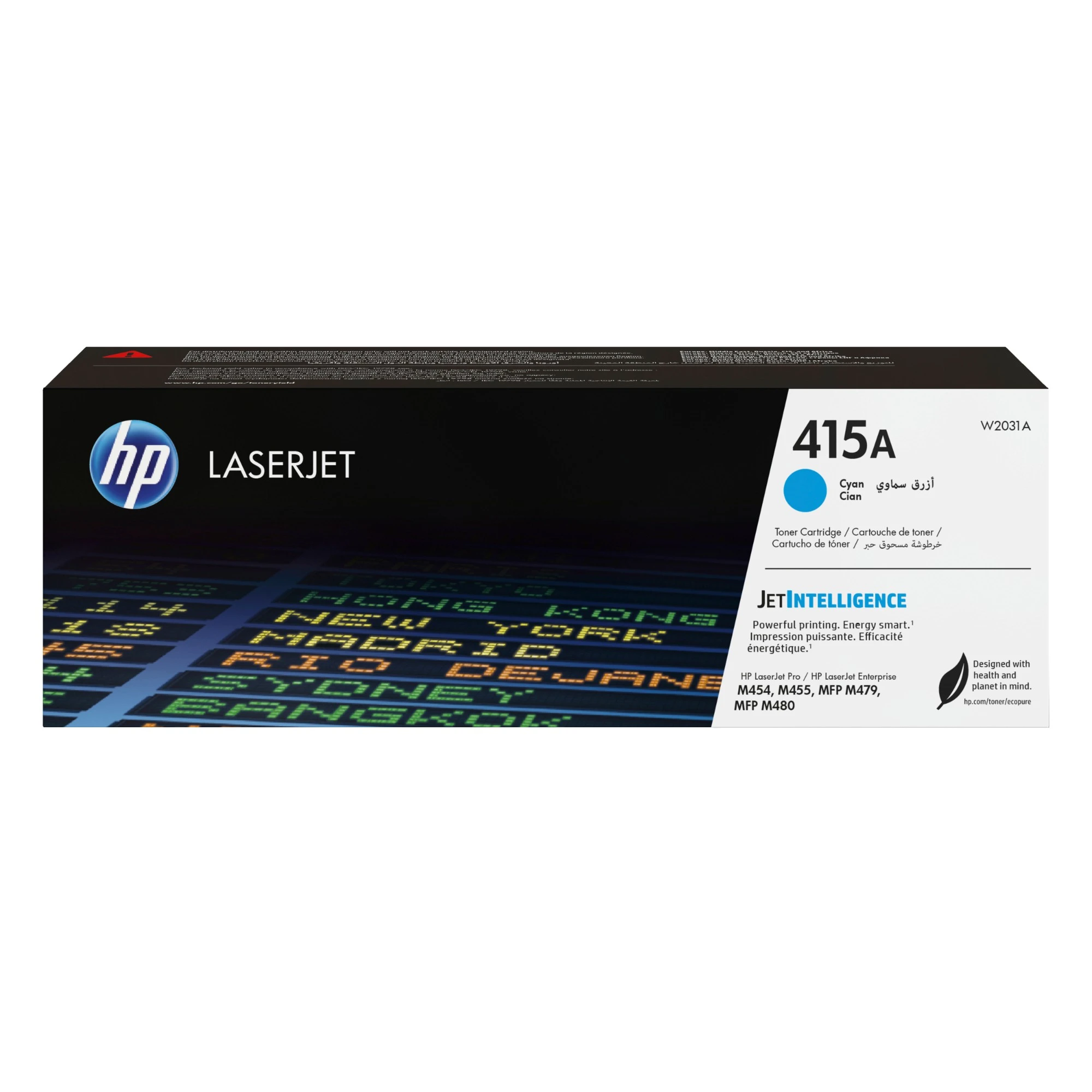 Картридж лазерный HP W2031A 415A, голубой