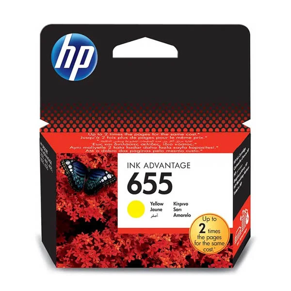 Картридж HP CZ112AE №655 желтый