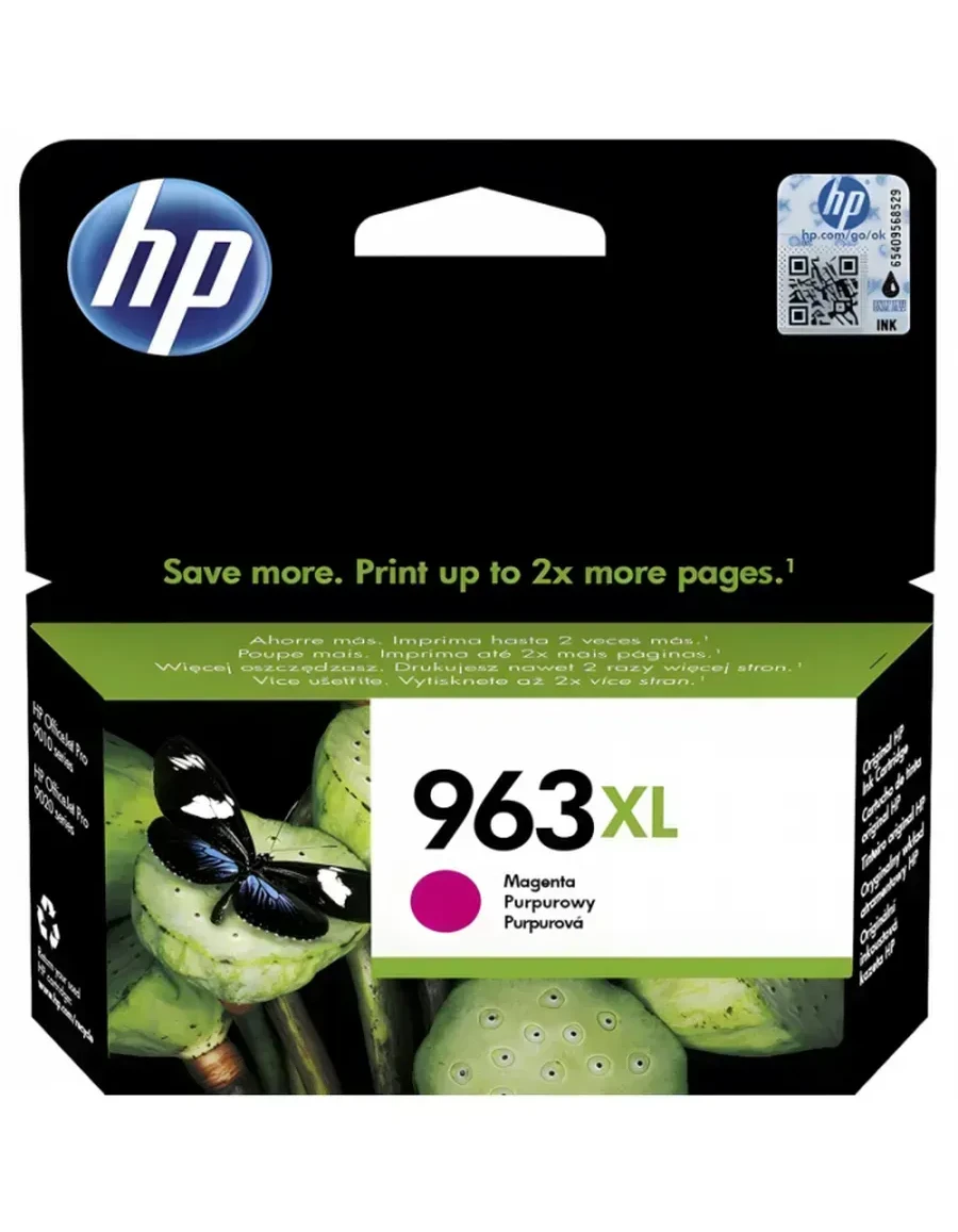 963XL High Yield Magenta Original картридж for OJ 9013/9023/9010/9020, up to 1600 pages