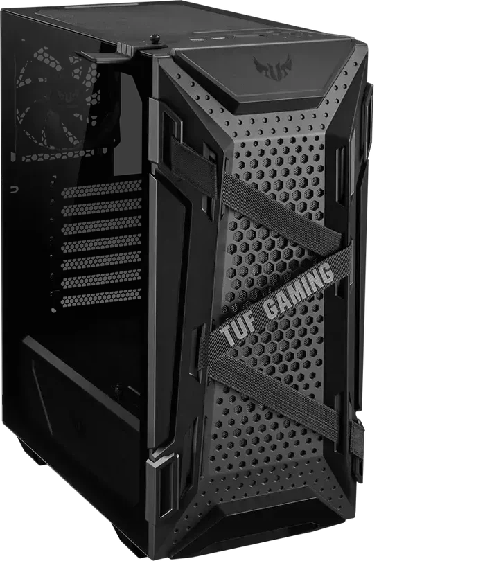 Кейс ASUS TUF Gaming GT301, ATX/micro ATX/Mini ITX, USB 3.1, 3x120mm AURA RGB, без Б/П, Чёрный — 3